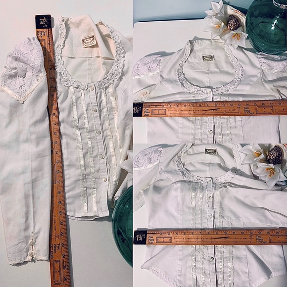 SOLD Jessica’s Gunnes Button Down Blouse - Picture 4 of 4